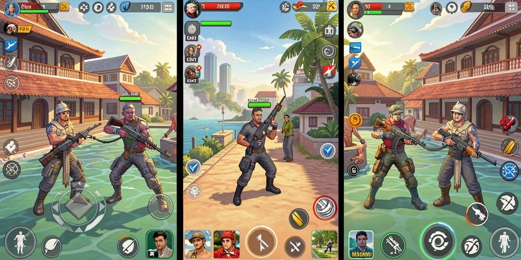 zavonzo - Gambar aksi mendebarkan di dalam game ZAVONZO.